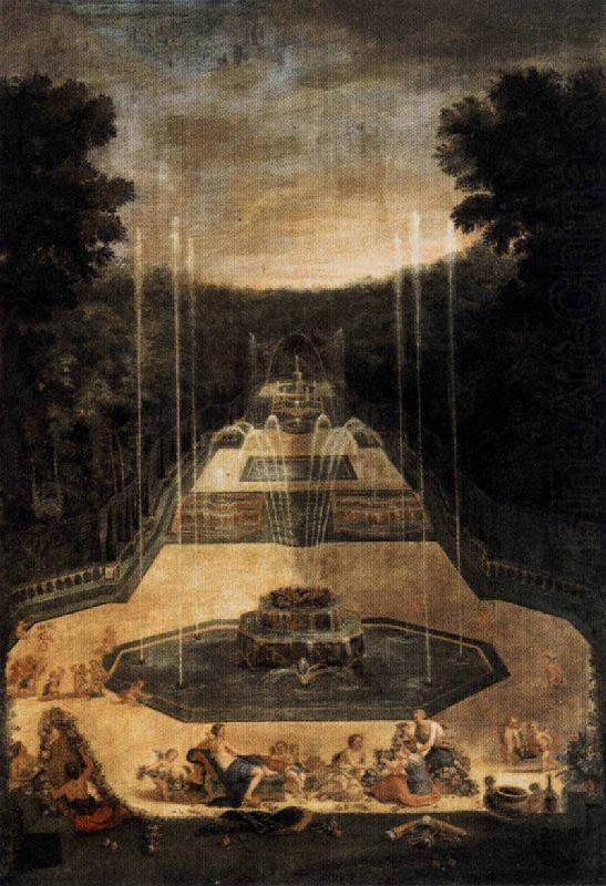 Jean Cotelle View of the Three-Fountain Grove